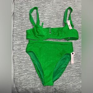 Victoria's Secret Vibrant Green Bikini Set
